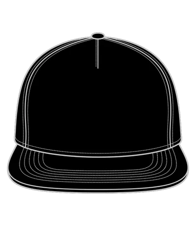 Basecap in Schwarz