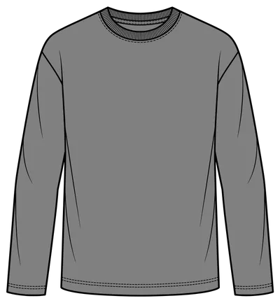 Longsleeve in Grau